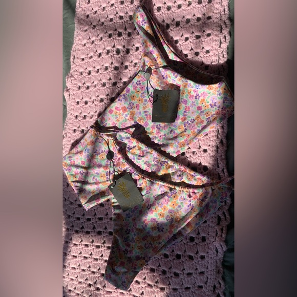 NWT Skatie Nicole Floral Bikini - Picture 2 of 7
